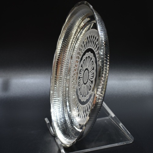 Silver Pooja Thali or Dinner Plate